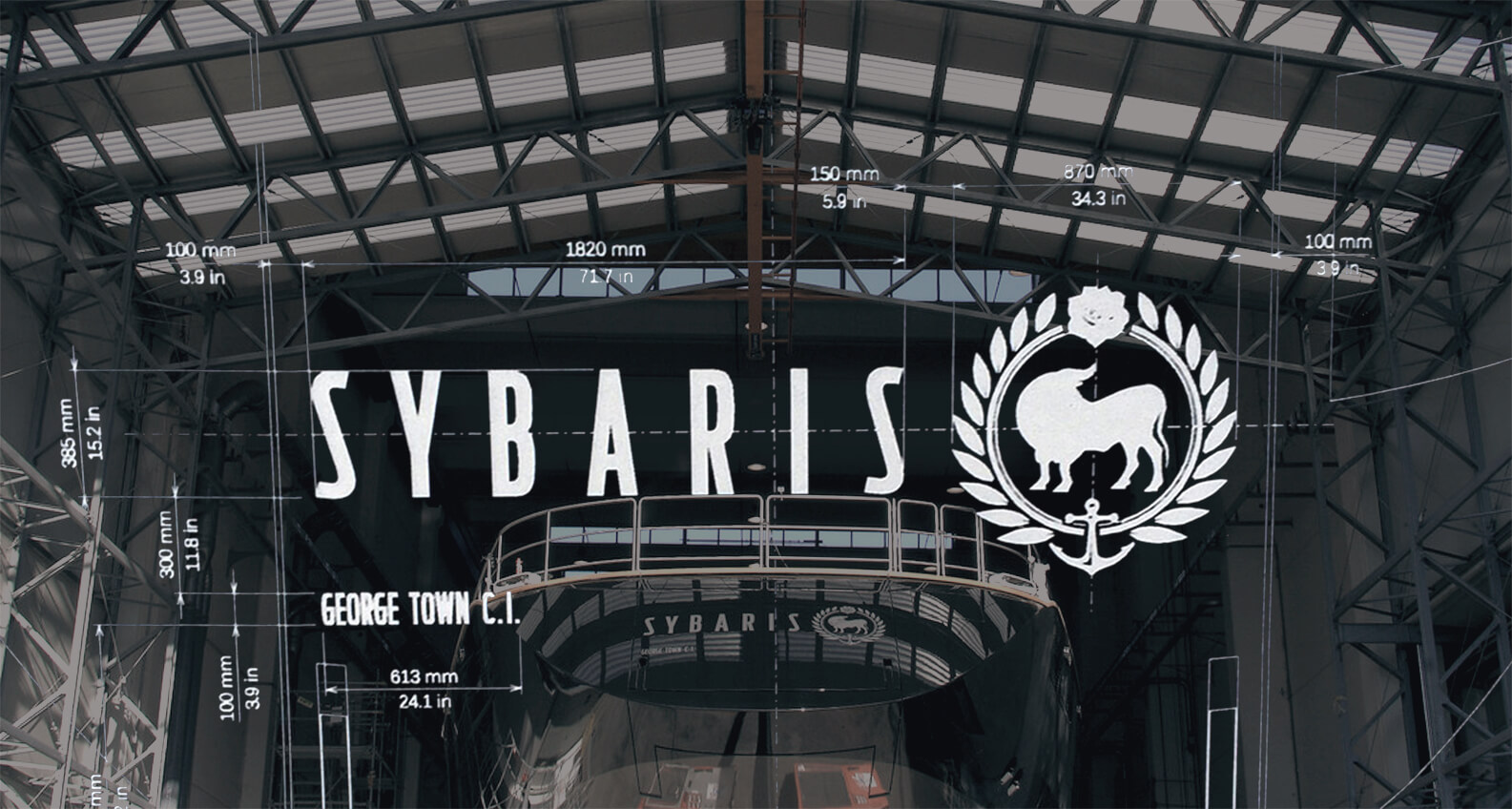 Sybaris logo system by Jacober Creative