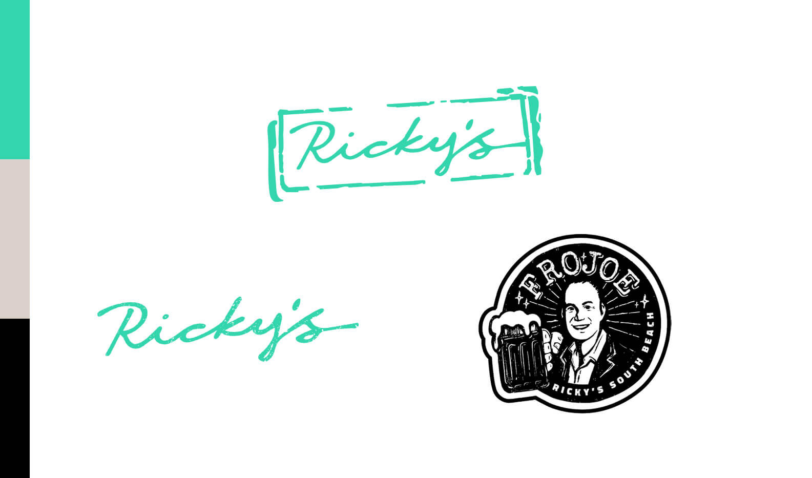 Ricky's logo and branding by Jacober Creative