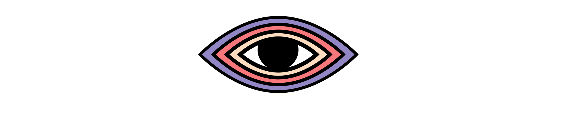 Illustration of an eye looking around
