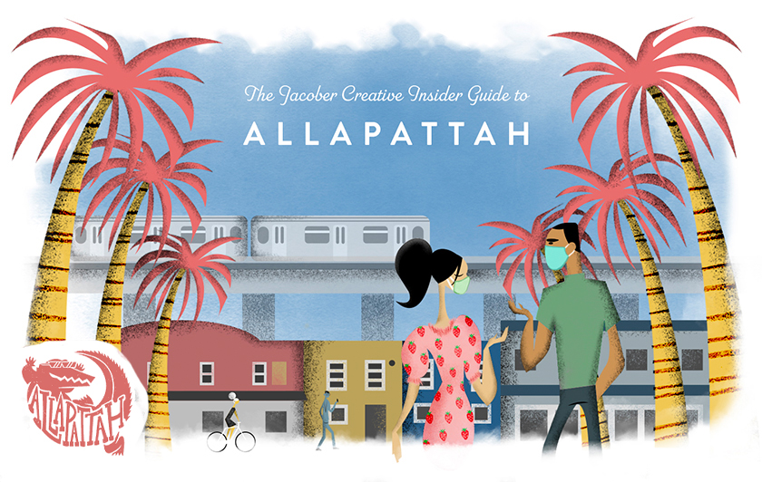 Illustration of Jacober Creative's guide to Allapattah.