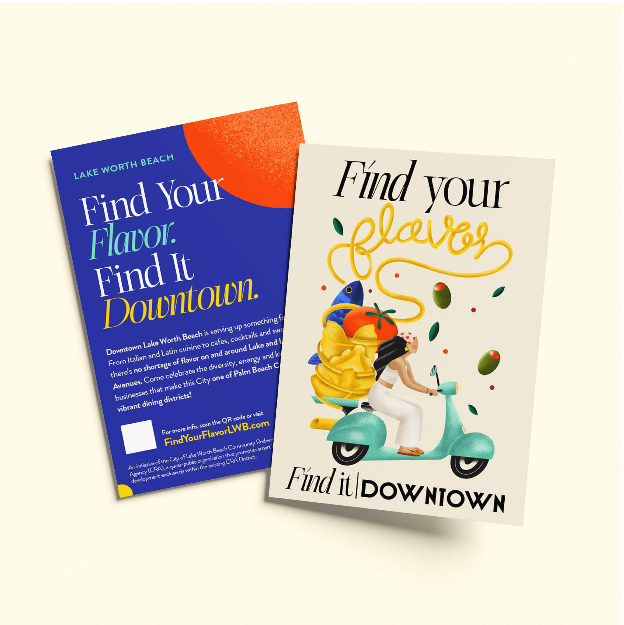 Find Your Flavor campaign artwork