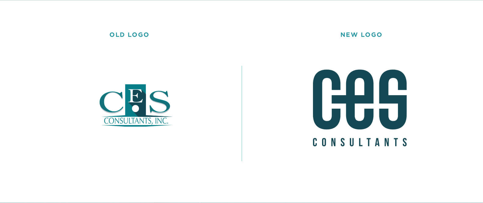 CES Consulting rebranded logo by Jacober Creative