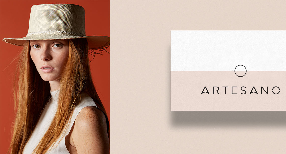 artesano hat and business card