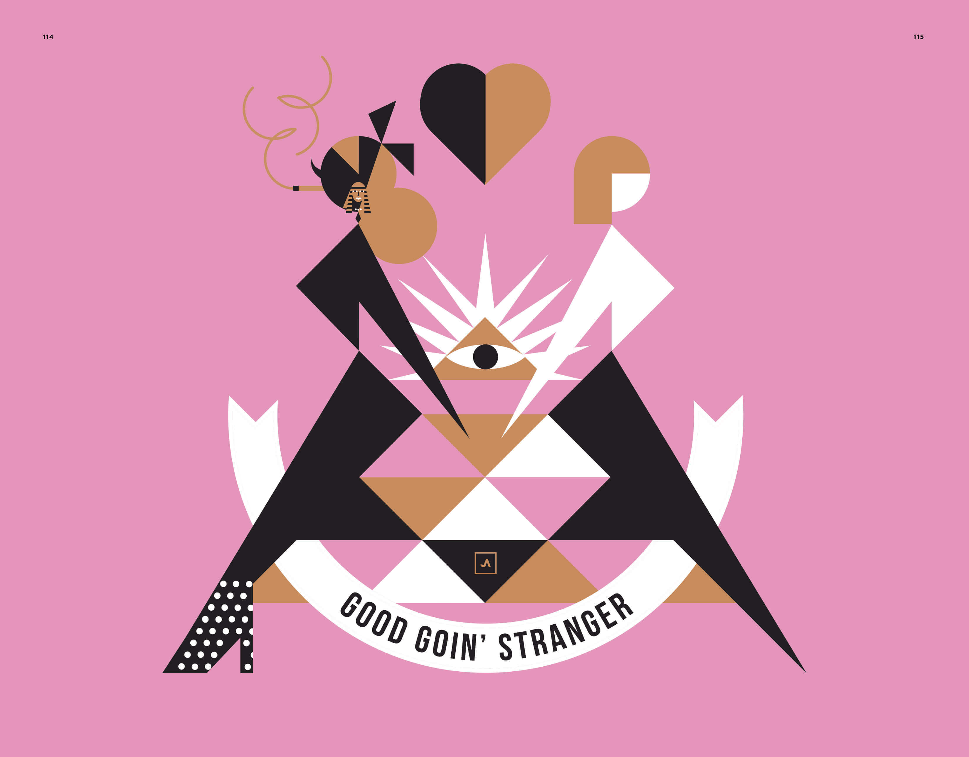 Desperately Seeking Susan Illustation