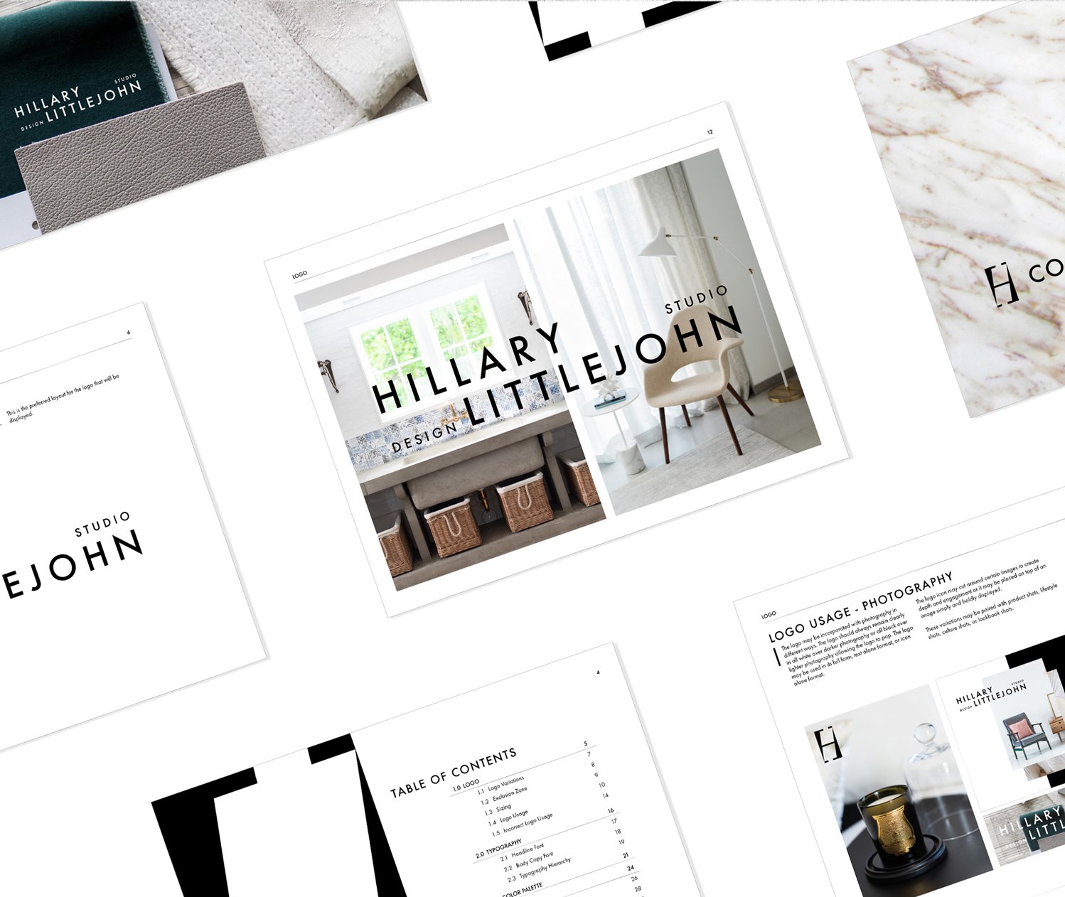 Hillary Littlejohn Studio Design style guide