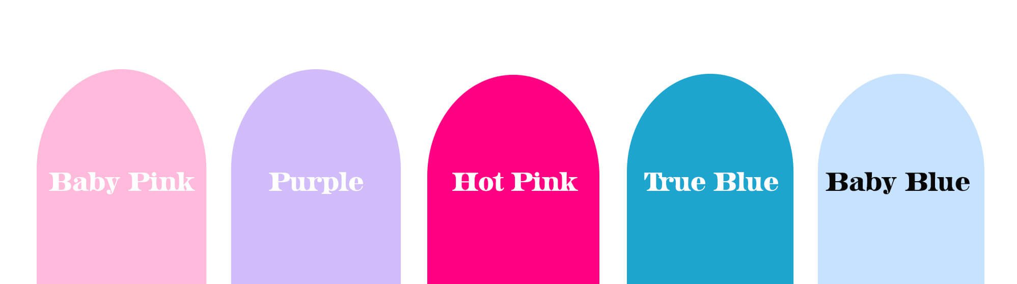 Sparkle Society Case Study Brand Colors