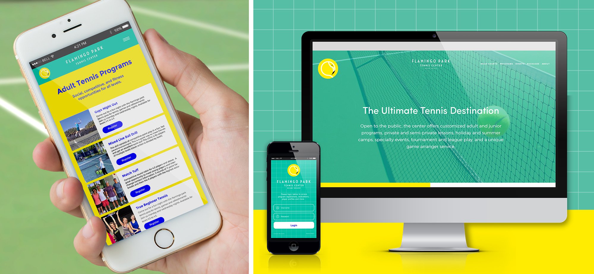 Flamingo Park Tennis Center Miami Beach - Jacober Creative