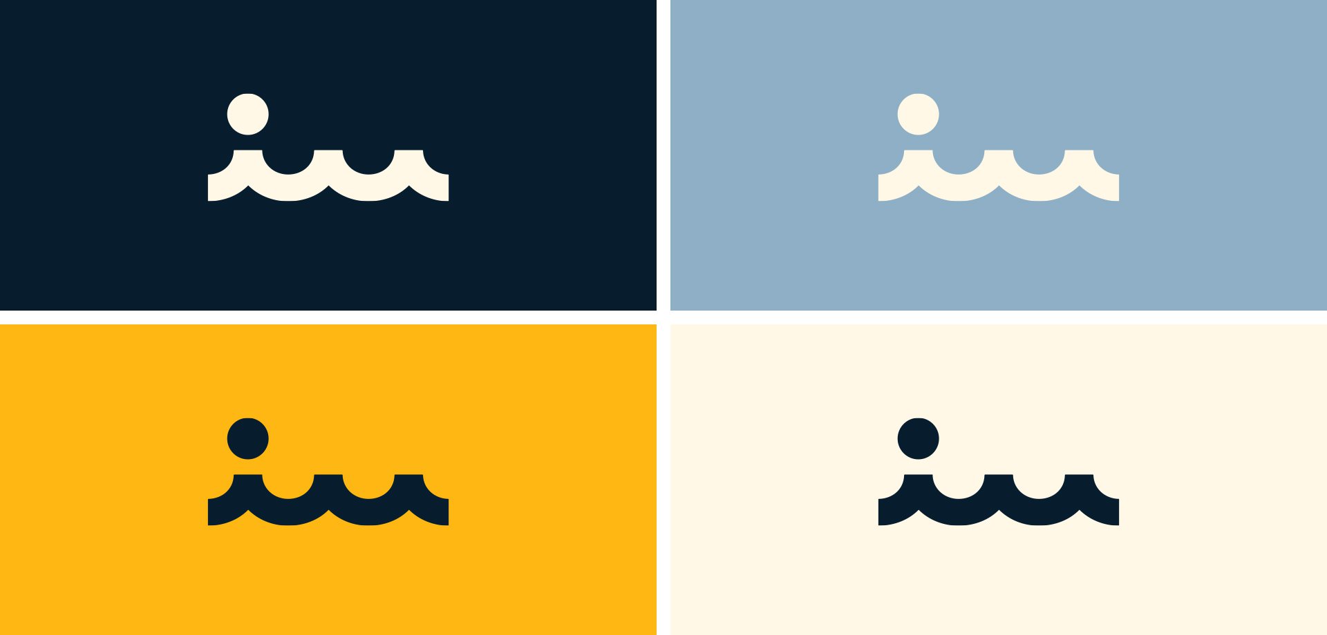 Integra Marina Logo Collage showing varying colors