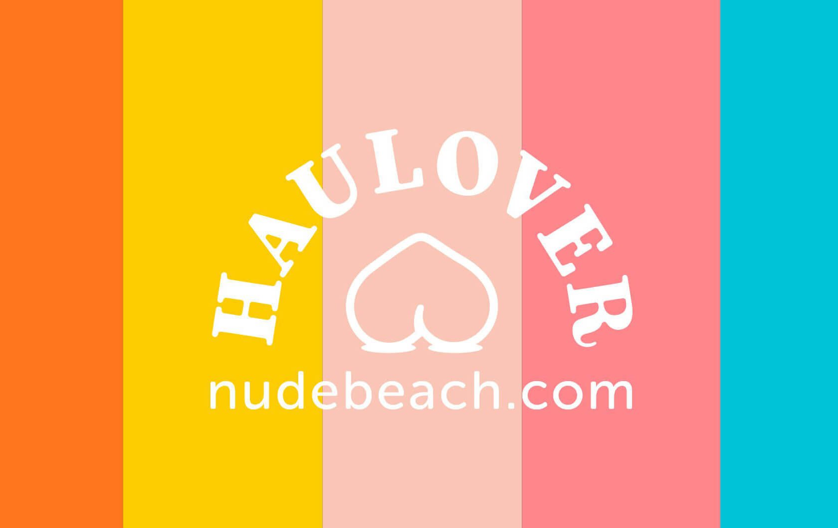 Haulover Nude Beach Logo Color examples