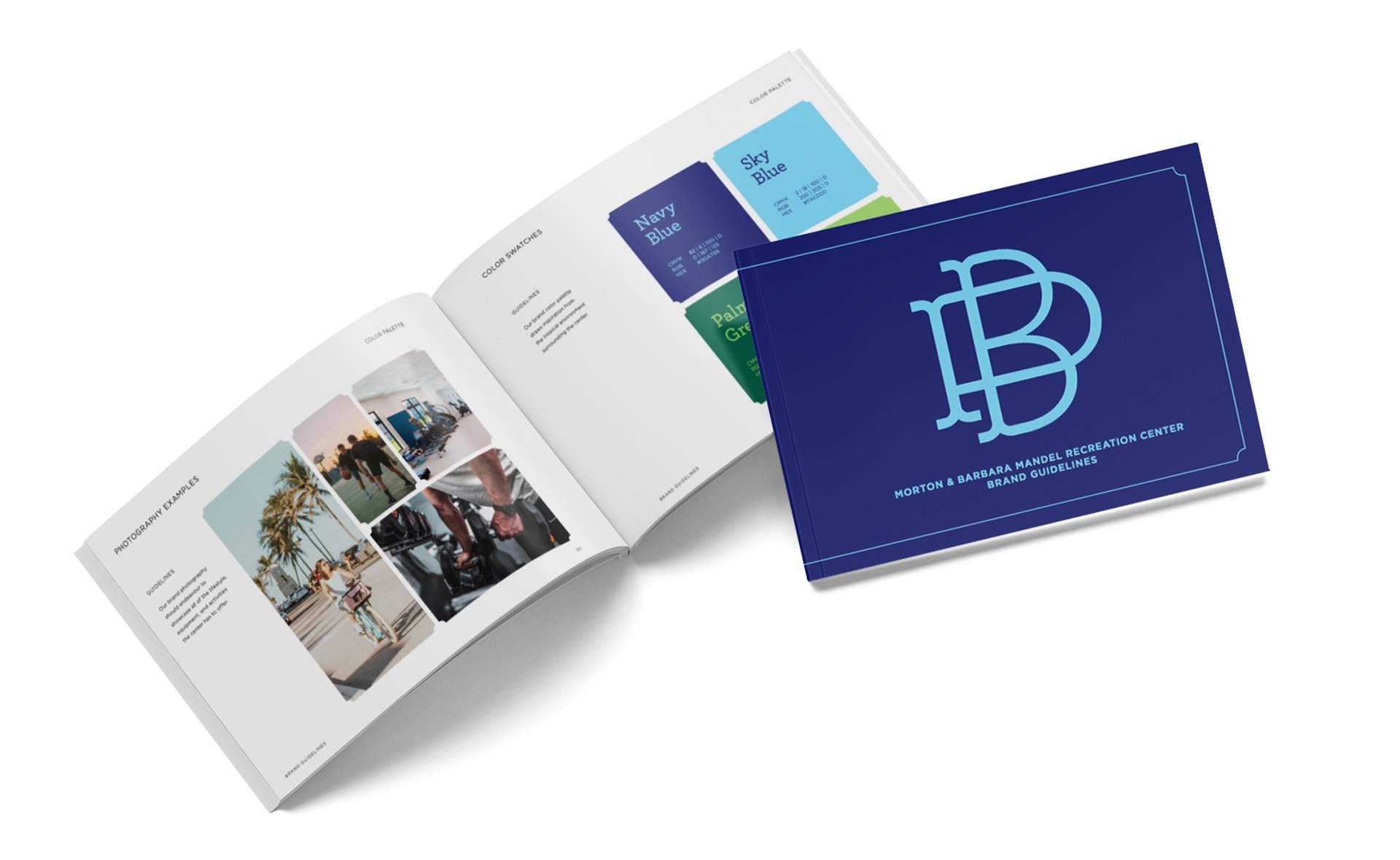 Brand Guide for the Town of Palm Beach Rec Center
