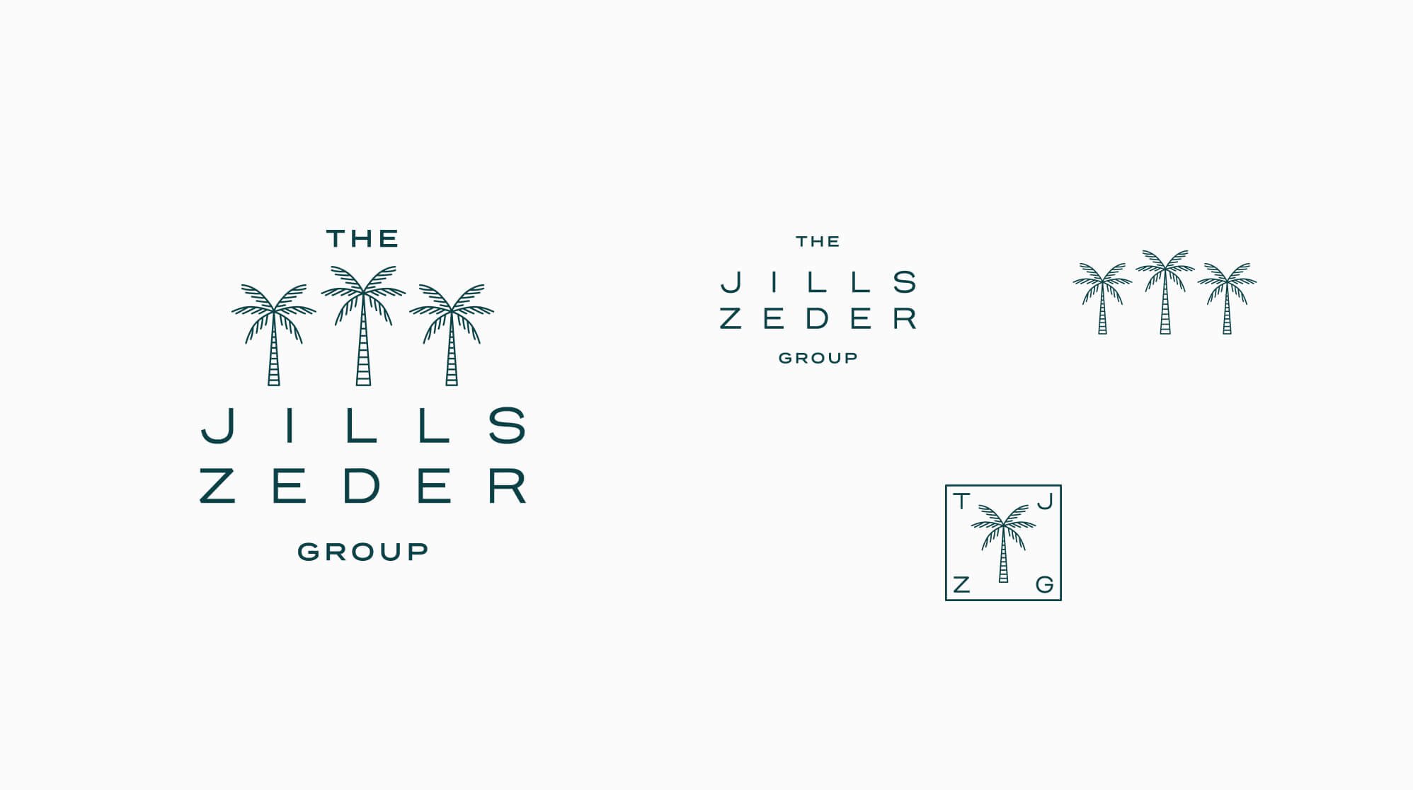 Jacober Creative Brand Identity for The Jills Zeder Group. Logo variants