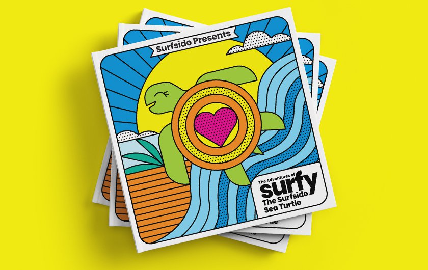 Jacober Creative | Shell|ebrate Turtles With Our Surfy Coloring Book!