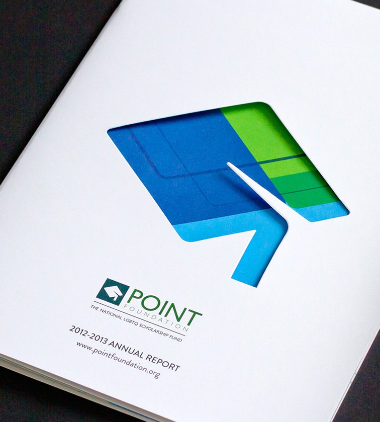 Point Foundation Annual Report Design