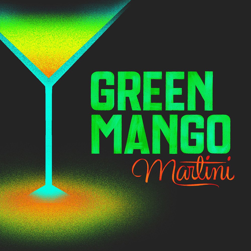 The Green Mango Martini design
