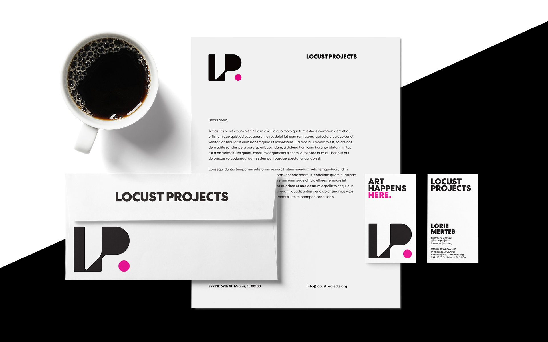 Stationary examples for Locust Projects