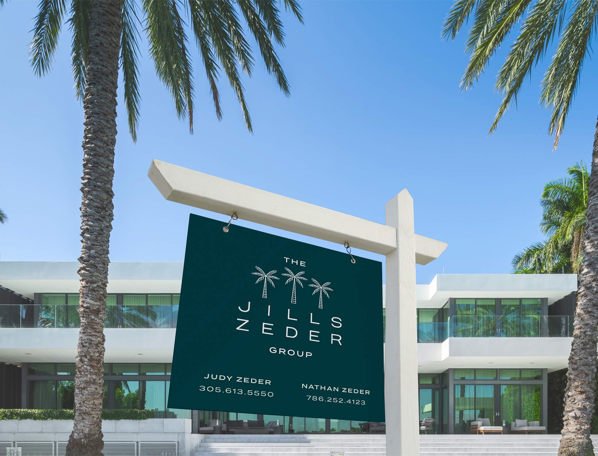Jacober Creative Brand Identity for The Jills Zeder Group. Signage
