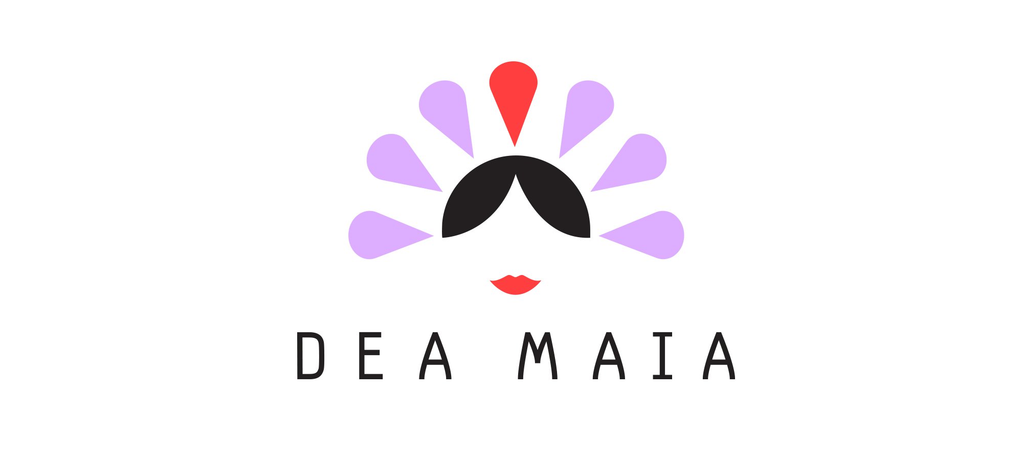Dea Maia logo design by Jacober Creative